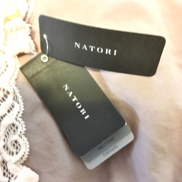 Natori Peach lace bra size 32 B/C - Picture 3 of 6